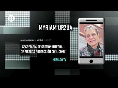 Fallas geológicas son responsables de los microsismos: Myriam Urzúa, secretaria de PC