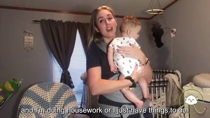 Baby Wrap Carrier Front Facing and Basic Tie Tutorial by Keababies