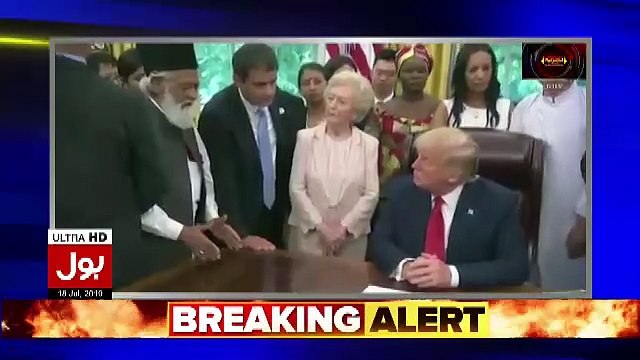 Sami Ibrahim Response On A Video Of Qadiyani Giving Bad Image of Pakistan To Donald Trump..