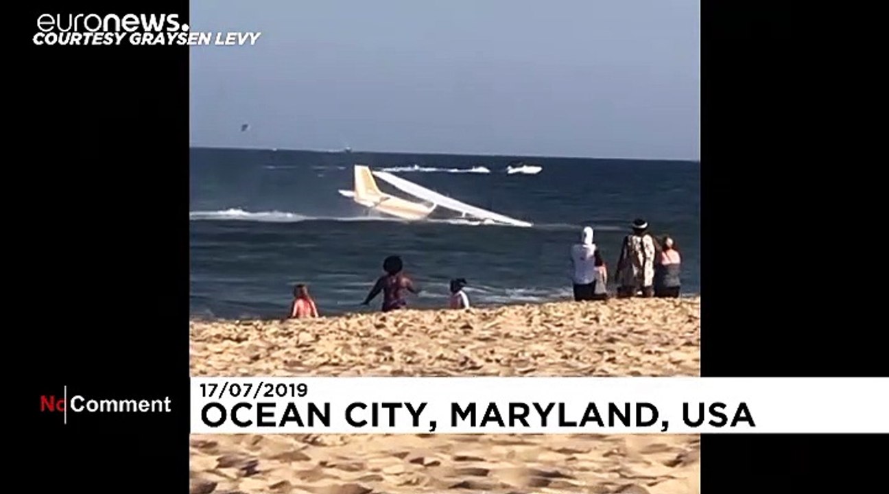 Amerrissage d'urgence d'un petit avion dans le Maryland
