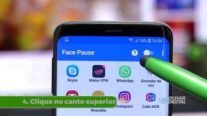 Veja como pausar aplicativos no Android apenas com os olhos