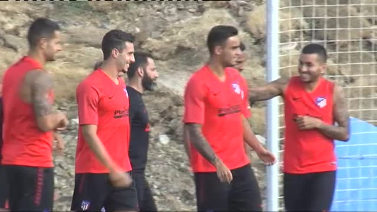 Mario Hermoso ya forma parte de los entrenamientos del Cholo