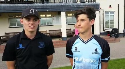 Sussex u17s skipper Tom Clark