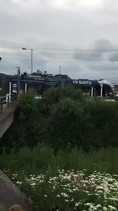 Tram hits a bus near Edinburgh airport