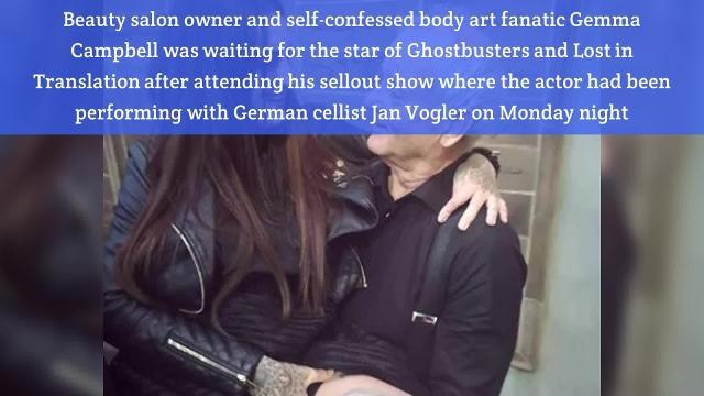 Hollywood Star Bill Murray Blown Away by Edinburgh Devotee’s Body Art art - HIRES