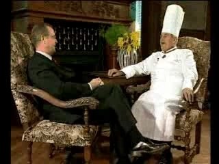 René Balme s'entretient avec Paul Bocuse