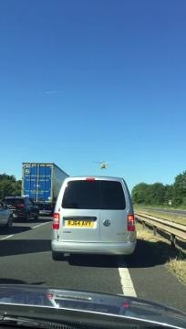 Air Ambulance lands on stretch of Northamptonshire road following collision