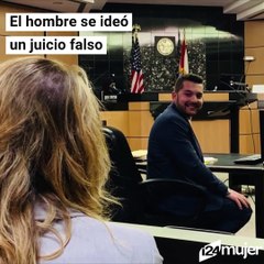 Un abogado fingió un juicio para pedirle matrimonio a su novia