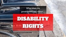 What Does the Government Say About Disability Rights