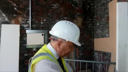 South Shields pit head is being restored