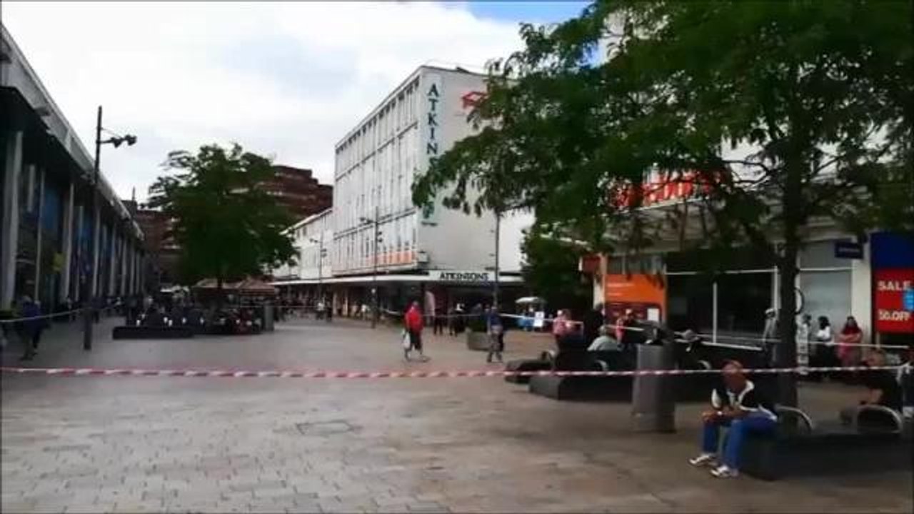 The Moor cordoned off