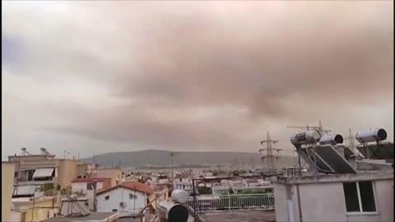 Greece wildfires