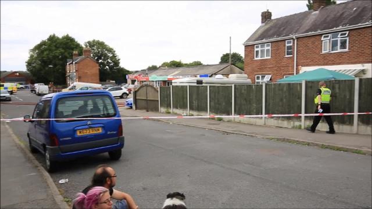 Holbrook Street fire in Heanor