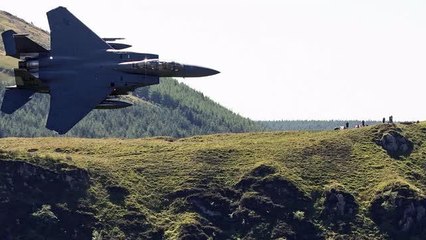 Low flying military jets over Peterborough