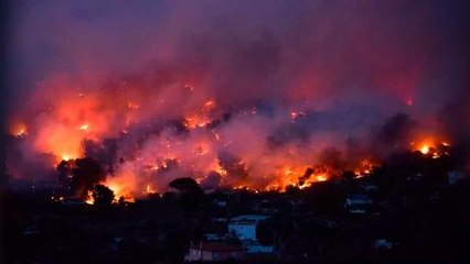 Greece Athens Wildfire - HIRES