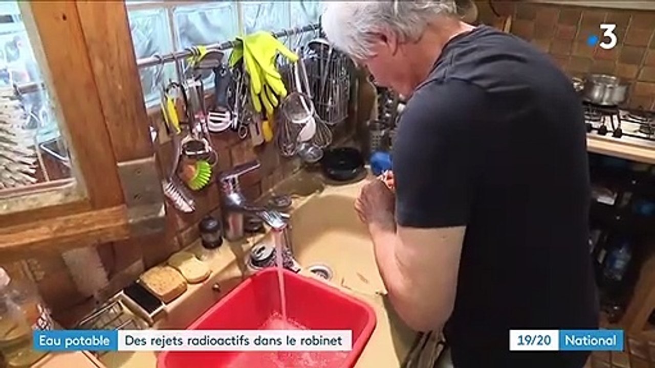 Des rejets radioactifs dans l'eau du robinet