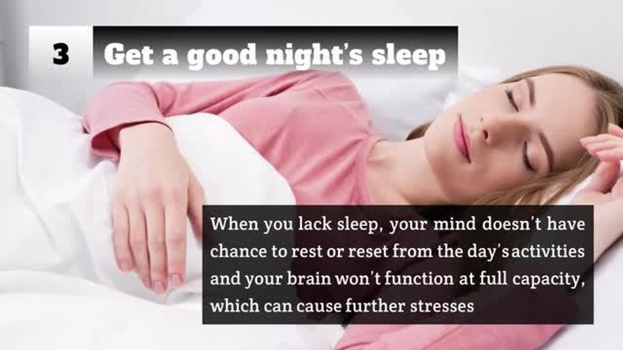 Dealing with stress