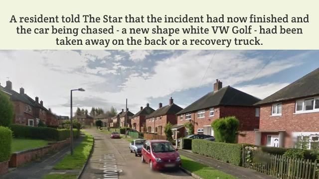 Everything You Need to Know About the Armed Officers and Police Helicopter Swarm Sheffield Estate After 'car Chase' - HIRES