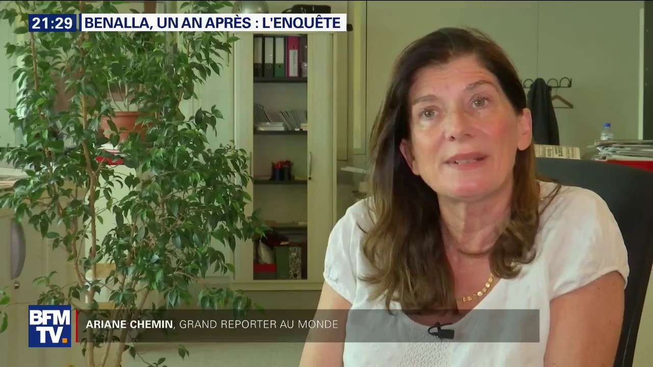 La journaliste du Monde Ariane Chemin raconte comment elle a contacté Alexandre Benalla, après l'avoir identifié sur la vidéo de la Contrescarpe