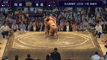 Tobizaru vs Azumaryu - Nagoya 2019, Juryo - Day 12
