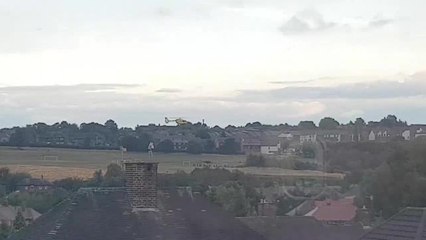 VIDEO: Air ambulance in Sheffield park