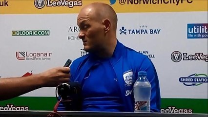 Alex Neil Norwich back reactoin