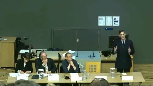 Jacob Rees-Mogg suggests that after Brexit, people crossing the Irish border should be sub