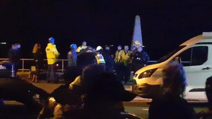 Woman rescued from the sea in Southsea