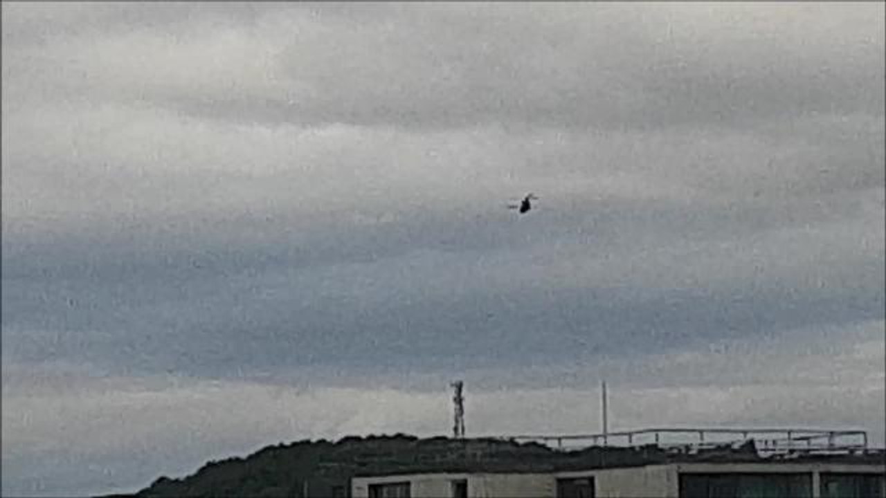 Chinook over Sheffield