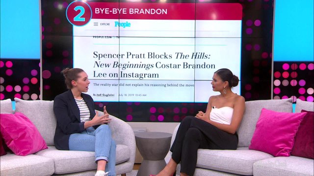 Spencer Pratt Blocks The Hills: New Beginnings Costar Brandon Lee on Instagram