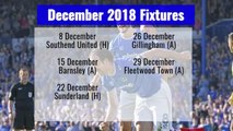 Pompey's fixtures for 2018/19
