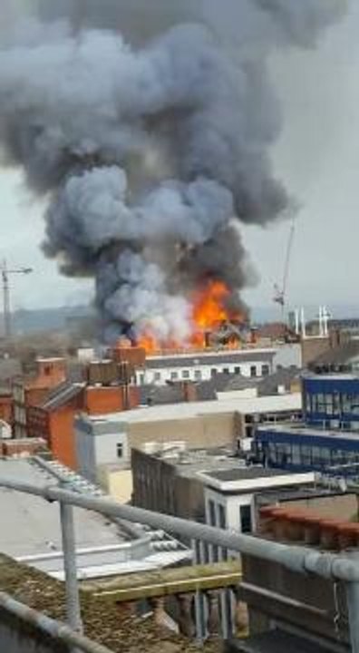 Belfast fire