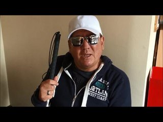 Lancing blind man youths