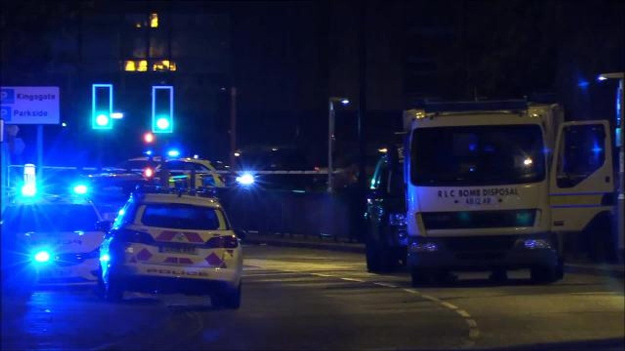 Bomb squad in Crawley