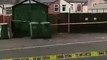 Police have cordoned off Gladstone Street in Mansfield Woodhouse and a forensic team is currently at the scene.