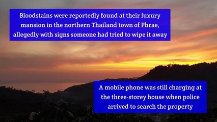 Three arrested over murder of Edinburgh millionaire and wife in Thailand