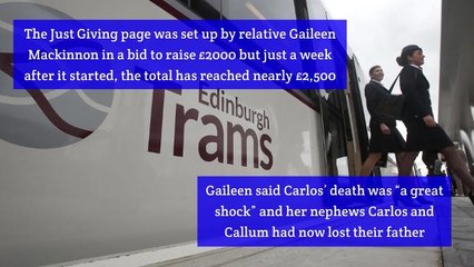 Family ‘humbled’ by Fundraiser for Man Killed by Edinburgh Tram