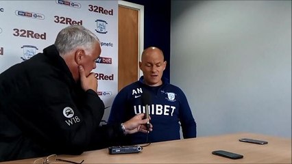 Alex Neil West Brom initial reaction