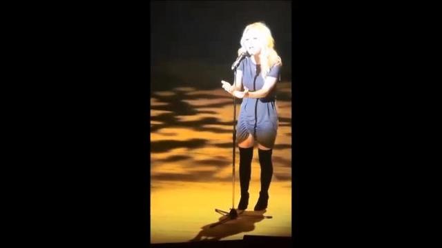 Molly Scott singing aged 15.
