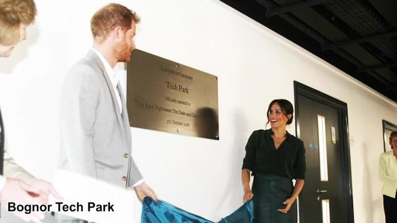 The Duke and Duchess of Sussex visit Sussex for the first time.