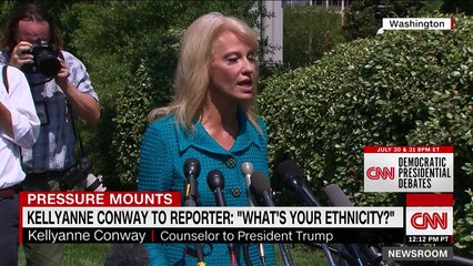 Reporter details 'bizarre' exchange with Kellyanne Conway