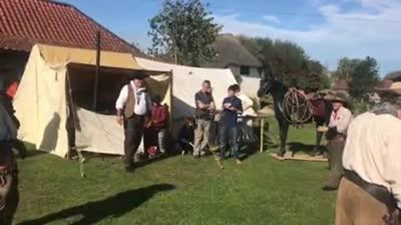 VIDEO: 'Shoot-out' at Skegness Wild West re-enactment event
