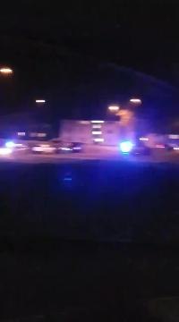 Car flips onto roof in Sunderland street