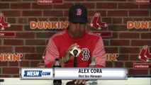 Alex Cora On Chris Sale's Strong Performance In Red Sox's Win Vs. Blue Jays