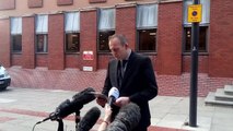 Det Chief Insp Ian Mottershaw, speaking outside Leeds Crown Court today