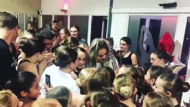 Molly Scott visits dance school