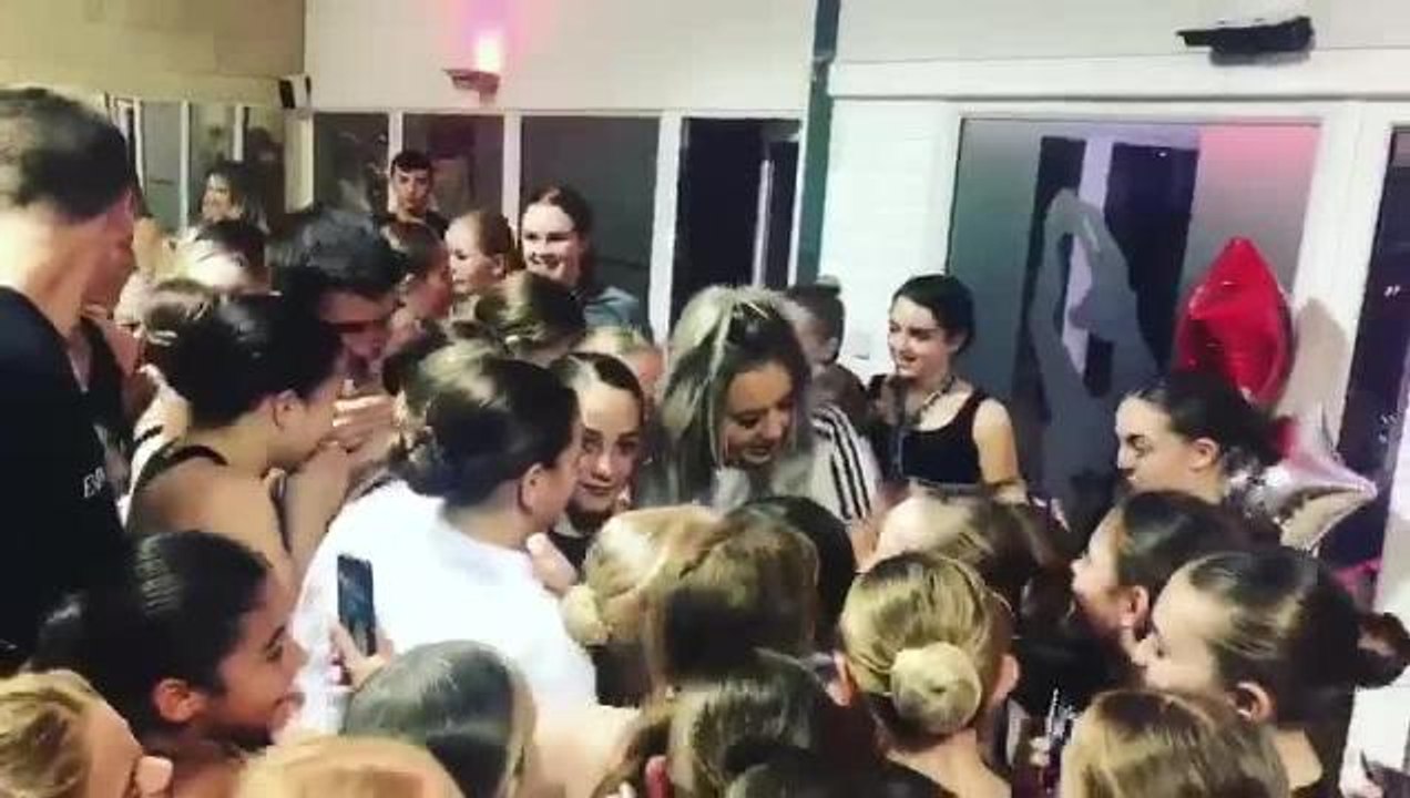 Molly Scott visits dance school