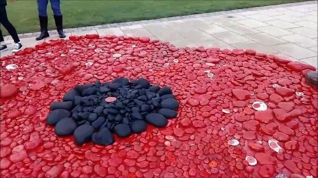 Poppy pebble to surround Seaham?s Tommy statue once again in tribute to war heroes