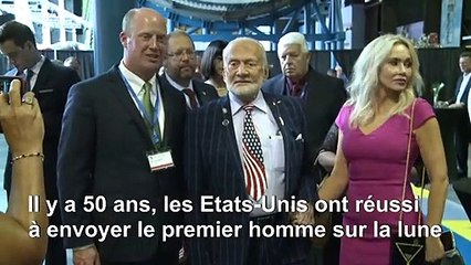 Mission lunaire: Buzz Aldrin appelle à la collaboration internationale