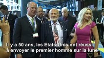 Mission lunaire: Buzz Aldrin appelle à la collaboration internationale